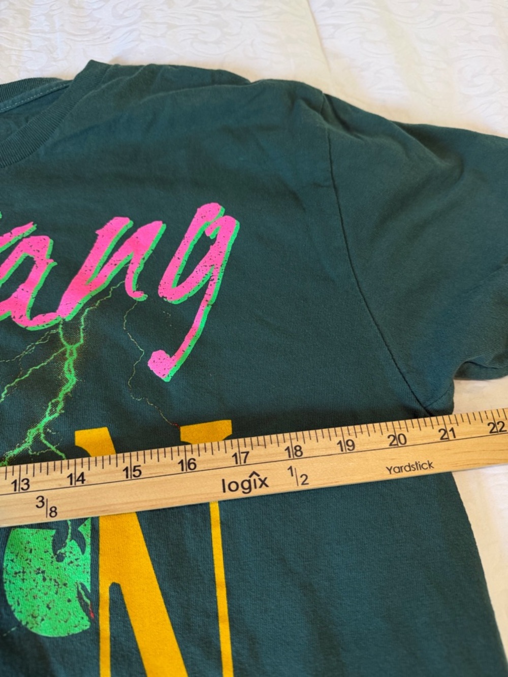 Wu-Tang Clan Graphic Tee Live at The Fever II Bronx Green L - Picture 6 of 7